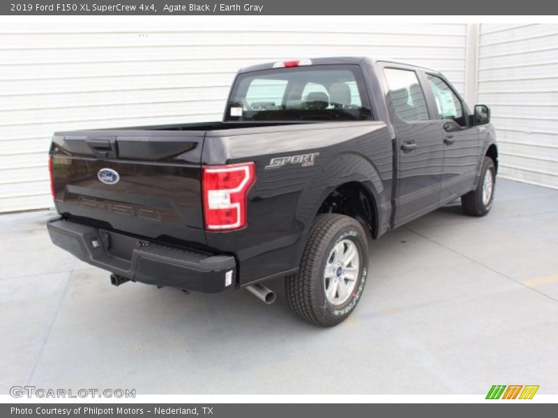 Agate Black / Earth Gray 2019 Ford F150 XL SuperCrew 4x4