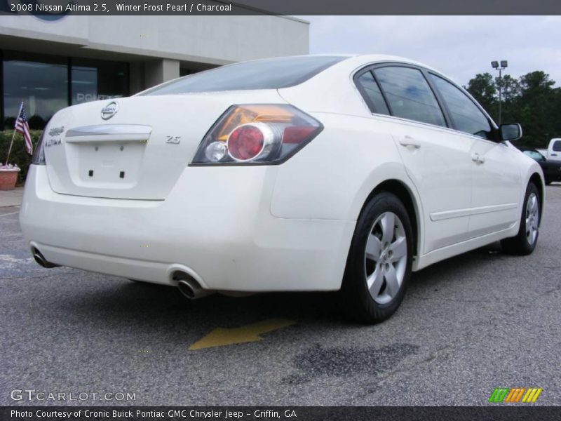 Winter Frost Pearl / Charcoal 2008 Nissan Altima 2.5