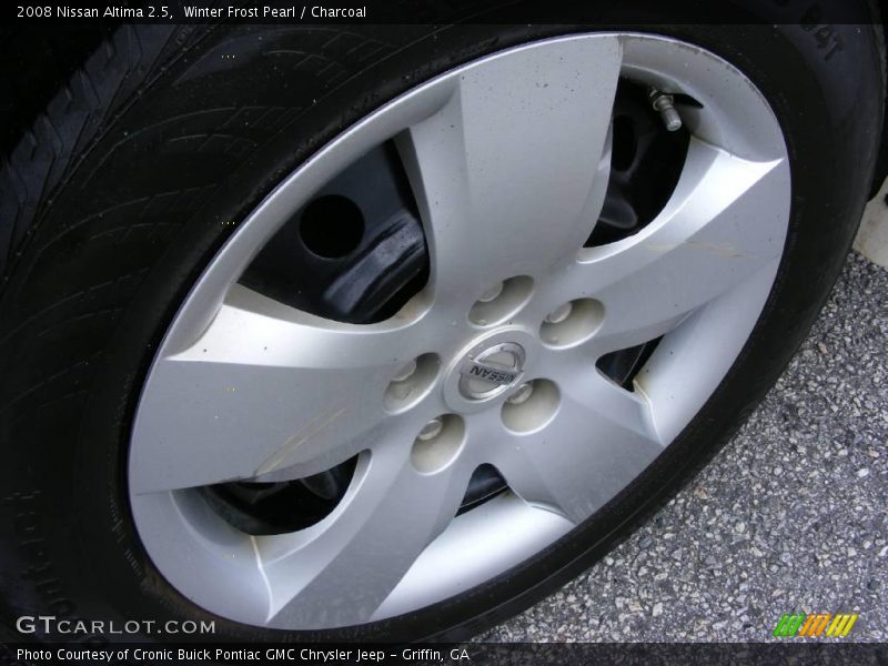 Winter Frost Pearl / Charcoal 2008 Nissan Altima 2.5