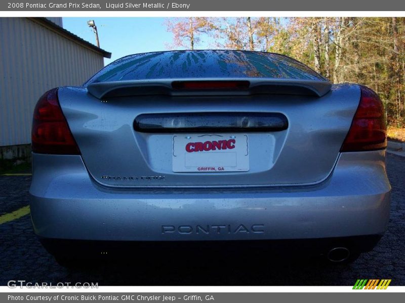 Liquid Silver Metallic / Ebony 2008 Pontiac Grand Prix Sedan