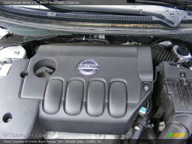 Winter Frost Pearl / Charcoal 2008 Nissan Altima 2.5