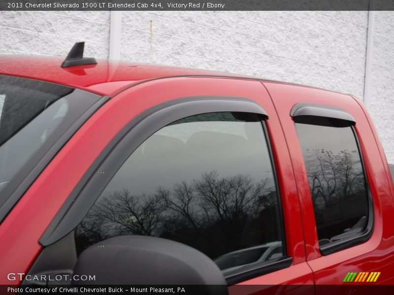 Victory Red / Ebony 2013 Chevrolet Silverado 1500 LT Extended Cab 4x4