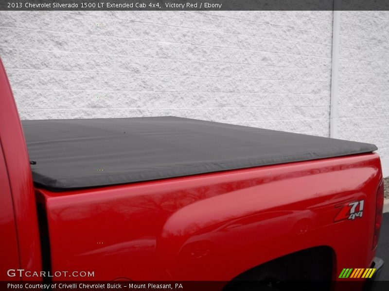 Victory Red / Ebony 2013 Chevrolet Silverado 1500 LT Extended Cab 4x4