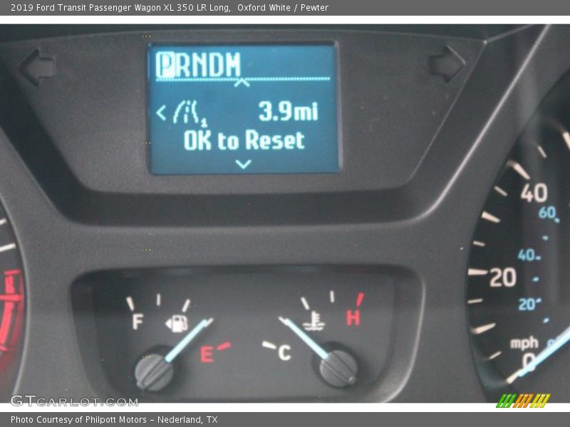 Oxford White / Pewter 2019 Ford Transit Passenger Wagon XL 350 LR Long