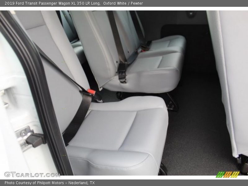 Oxford White / Pewter 2019 Ford Transit Passenger Wagon XL 350 LR Long