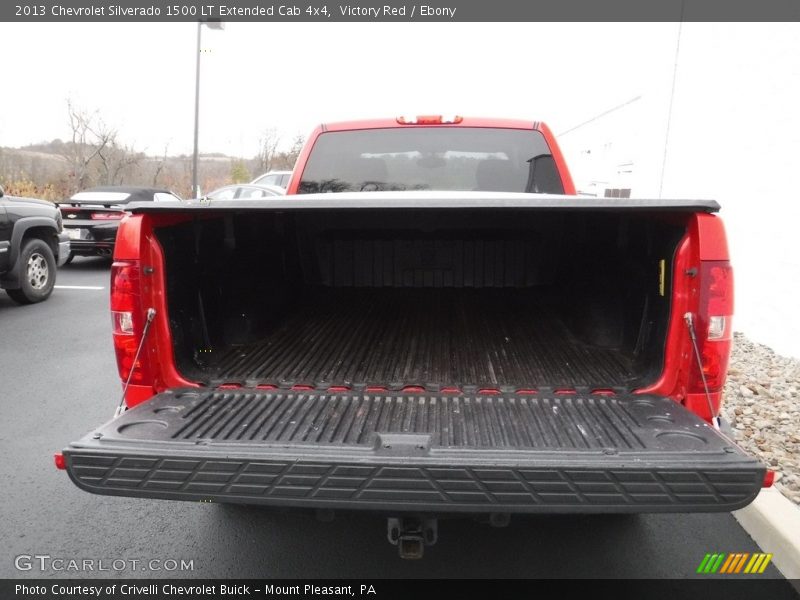 Victory Red / Ebony 2013 Chevrolet Silverado 1500 LT Extended Cab 4x4