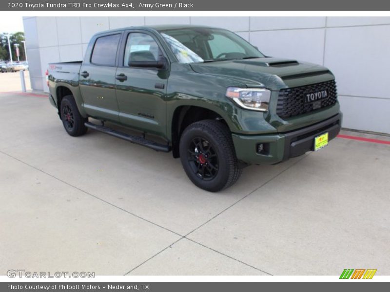 Army Green / Black 2020 Toyota Tundra TRD Pro CrewMax 4x4