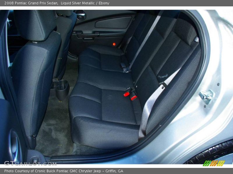 Liquid Silver Metallic / Ebony 2008 Pontiac Grand Prix Sedan