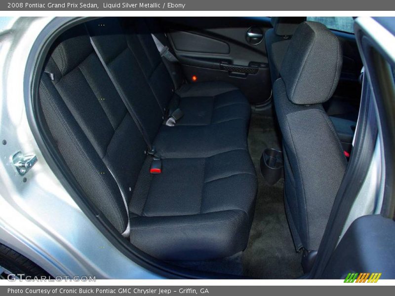 Liquid Silver Metallic / Ebony 2008 Pontiac Grand Prix Sedan