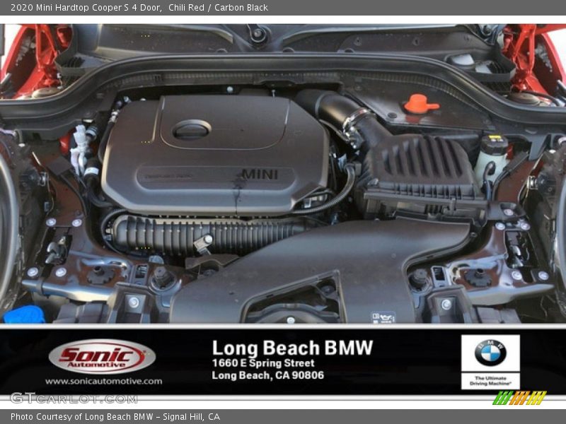 Chili Red / Carbon Black 2020 Mini Hardtop Cooper S 4 Door