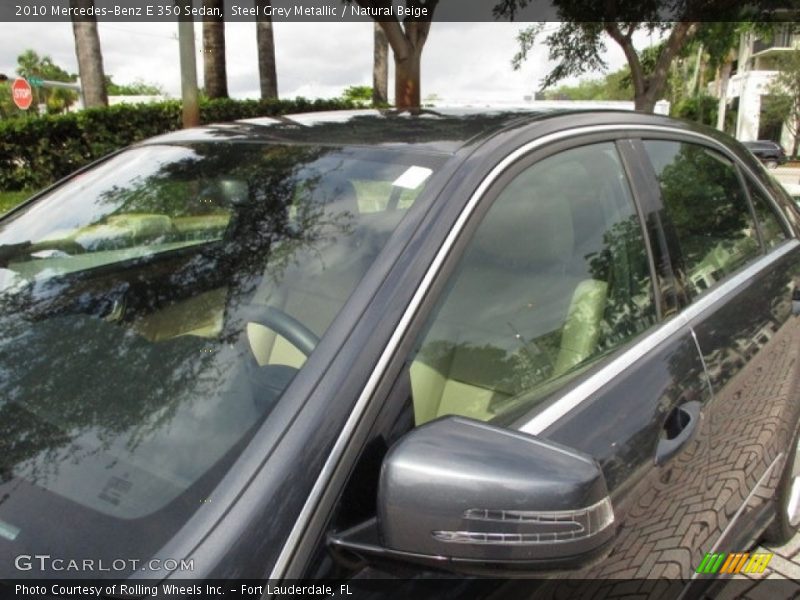 Steel Grey Metallic / Natural Beige 2010 Mercedes-Benz E 350 Sedan