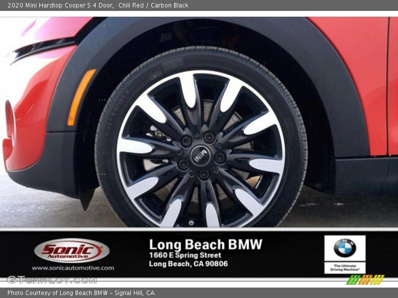 Chili Red / Carbon Black 2020 Mini Hardtop Cooper S 4 Door