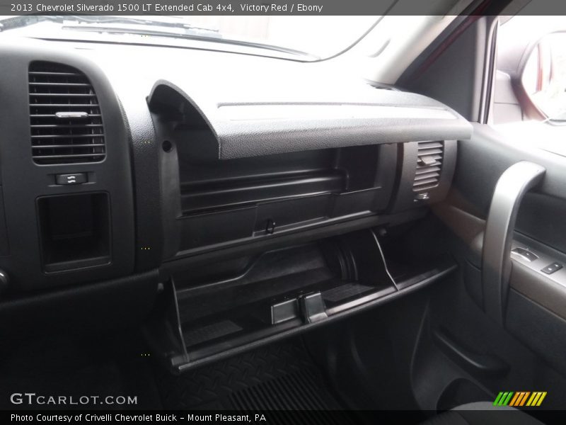 Victory Red / Ebony 2013 Chevrolet Silverado 1500 LT Extended Cab 4x4