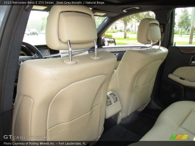 Steel Grey Metallic / Natural Beige 2010 Mercedes-Benz E 350 Sedan