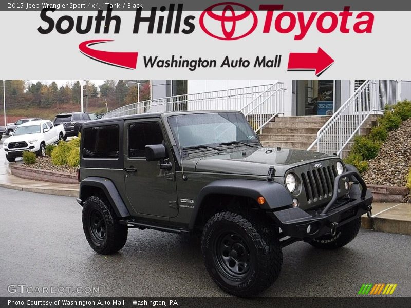 Tank / Black 2015 Jeep Wrangler Sport 4x4