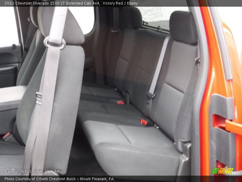 Victory Red / Ebony 2013 Chevrolet Silverado 1500 LT Extended Cab 4x4