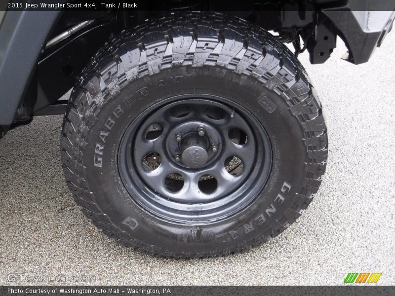 Tank / Black 2015 Jeep Wrangler Sport 4x4