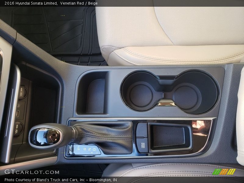 Venetian Red / Beige 2016 Hyundai Sonata Limited