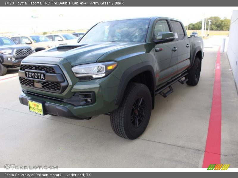 Army Green / Black 2020 Toyota Tacoma TRD Pro Double Cab 4x4