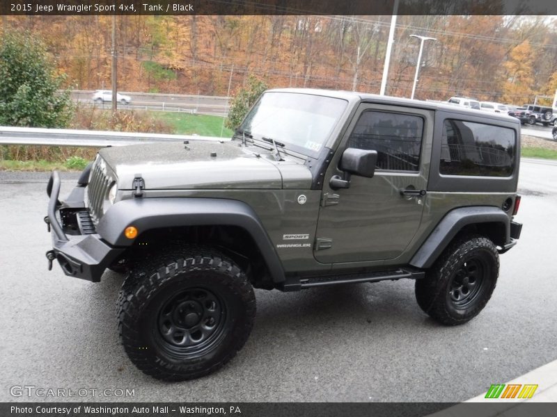 Tank / Black 2015 Jeep Wrangler Sport 4x4
