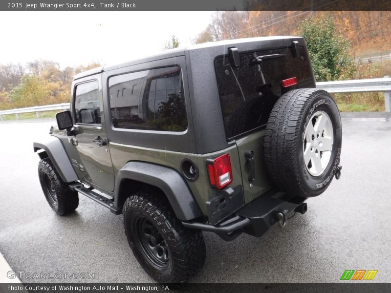 Tank / Black 2015 Jeep Wrangler Sport 4x4