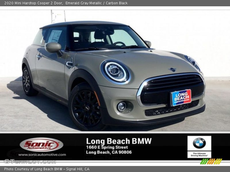 Emerald Gray Metallic / Carbon Black 2020 Mini Hardtop Cooper 2 Door