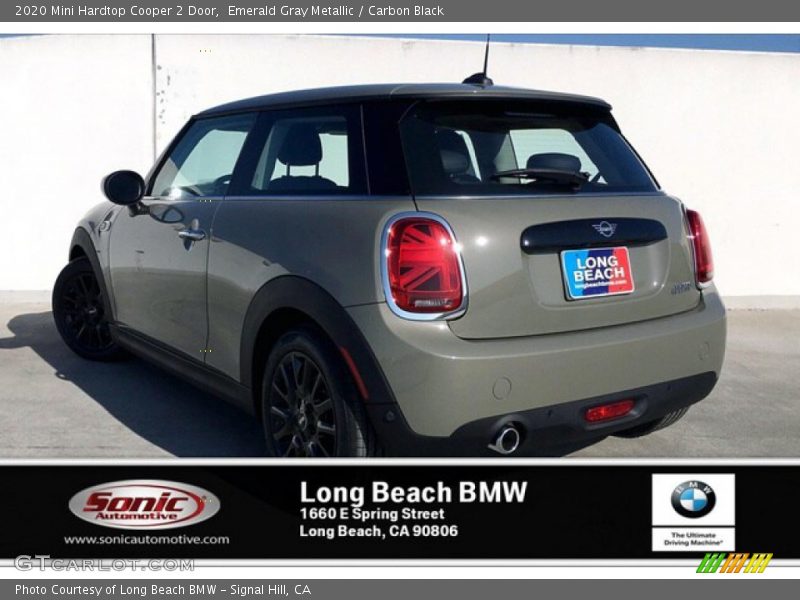 Emerald Gray Metallic / Carbon Black 2020 Mini Hardtop Cooper 2 Door