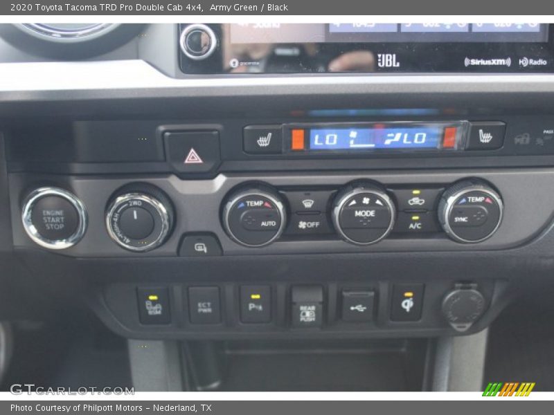 Controls of 2020 Tacoma TRD Pro Double Cab 4x4