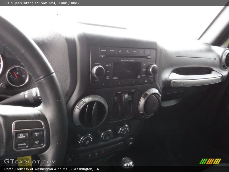 Tank / Black 2015 Jeep Wrangler Sport 4x4