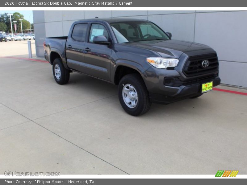 Magnetic Gray Metallic / Cement 2020 Toyota Tacoma SR Double Cab