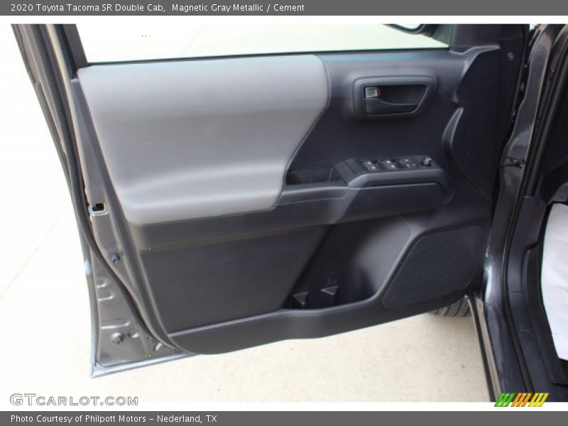 Magnetic Gray Metallic / Cement 2020 Toyota Tacoma SR Double Cab