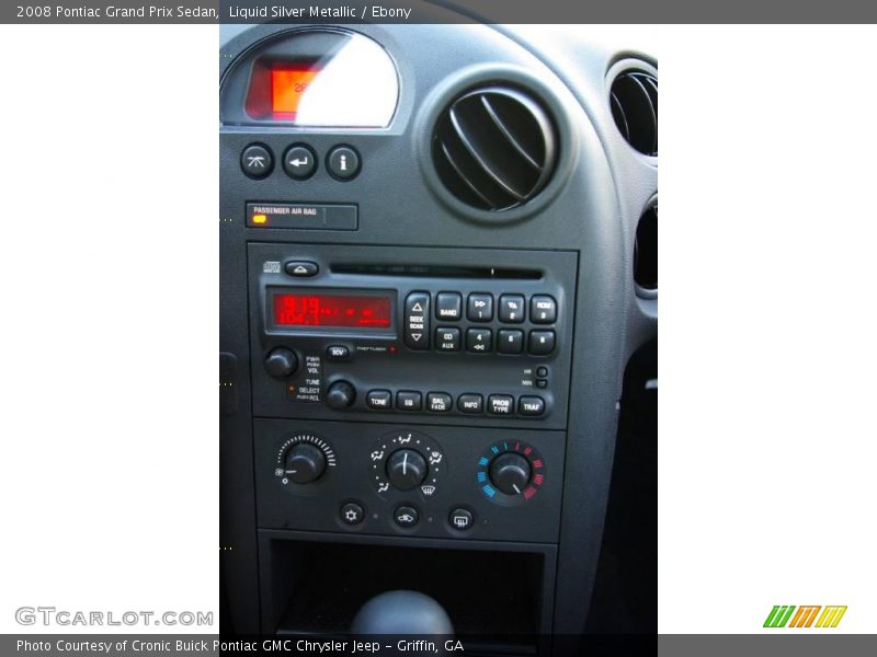 Liquid Silver Metallic / Ebony 2008 Pontiac Grand Prix Sedan