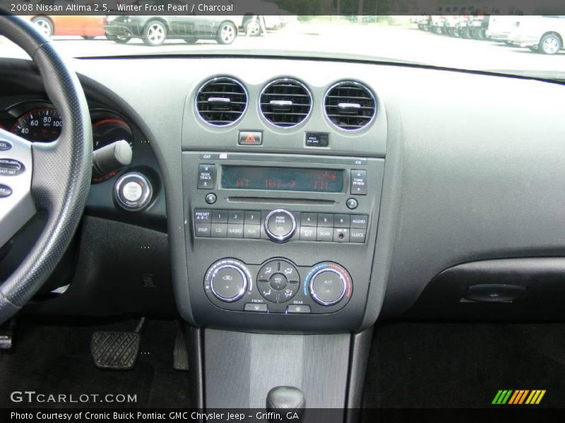Winter Frost Pearl / Charcoal 2008 Nissan Altima 2.5