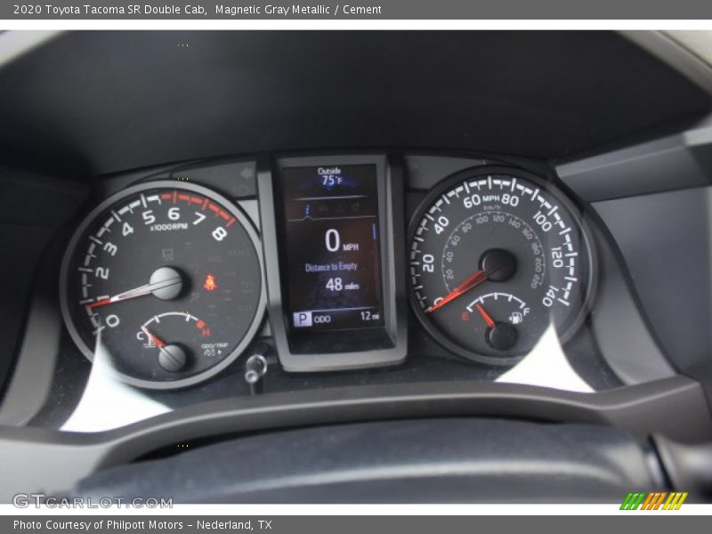 Magnetic Gray Metallic / Cement 2020 Toyota Tacoma SR Double Cab
