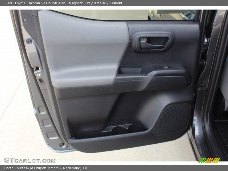 Magnetic Gray Metallic / Cement 2020 Toyota Tacoma SR Double Cab