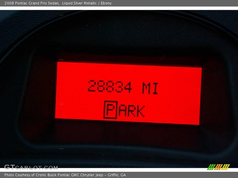 Liquid Silver Metallic / Ebony 2008 Pontiac Grand Prix Sedan