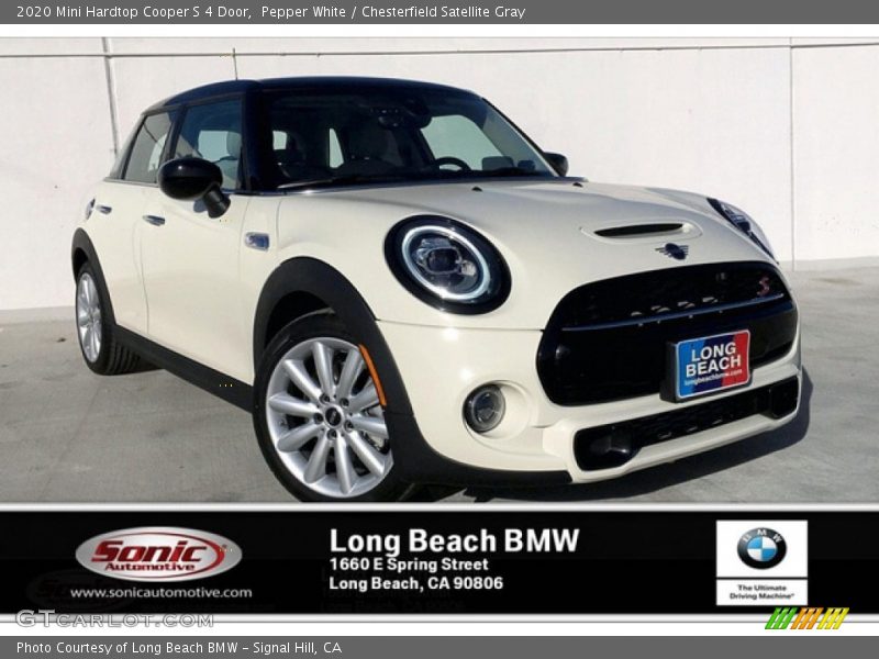 Pepper White / Chesterfield Satellite Gray 2020 Mini Hardtop Cooper S 4 Door