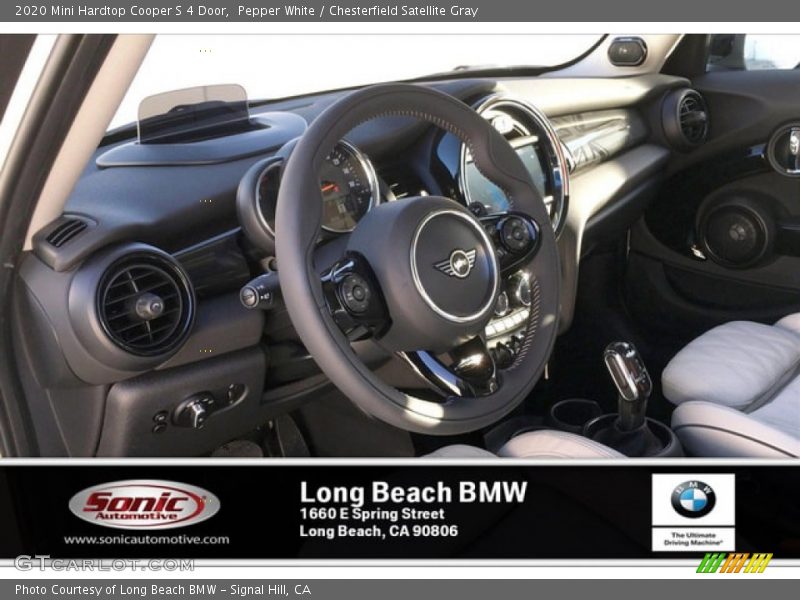 Pepper White / Chesterfield Satellite Gray 2020 Mini Hardtop Cooper S 4 Door