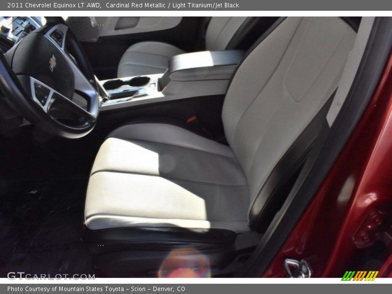 Cardinal Red Metallic / Light Titanium/Jet Black 2011 Chevrolet Equinox LT AWD