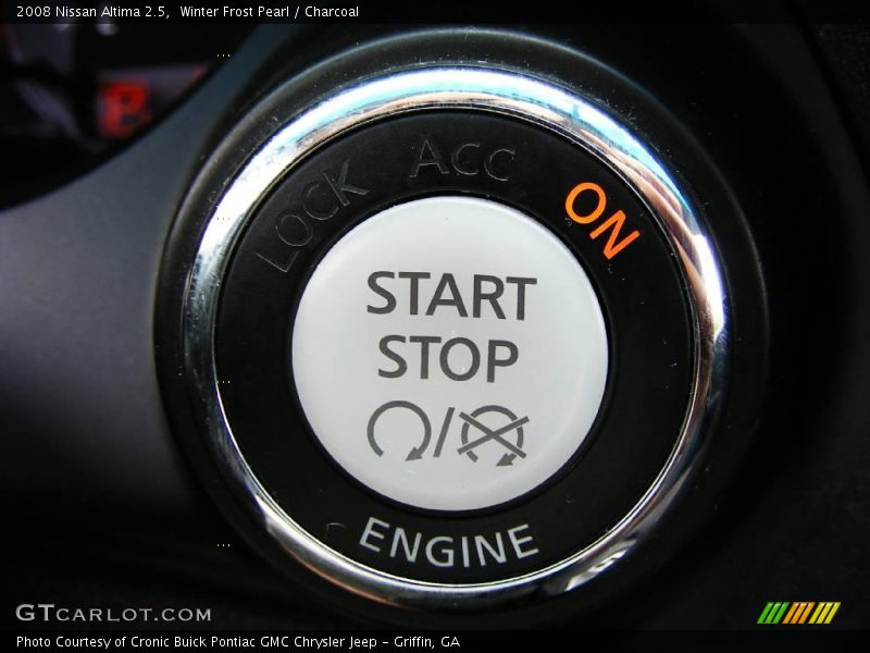 Winter Frost Pearl / Charcoal 2008 Nissan Altima 2.5