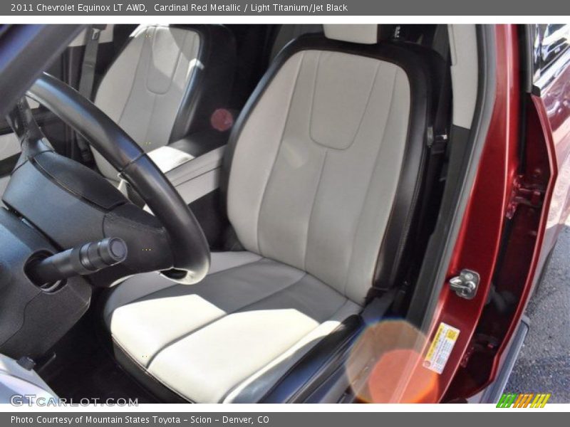 Cardinal Red Metallic / Light Titanium/Jet Black 2011 Chevrolet Equinox LT AWD