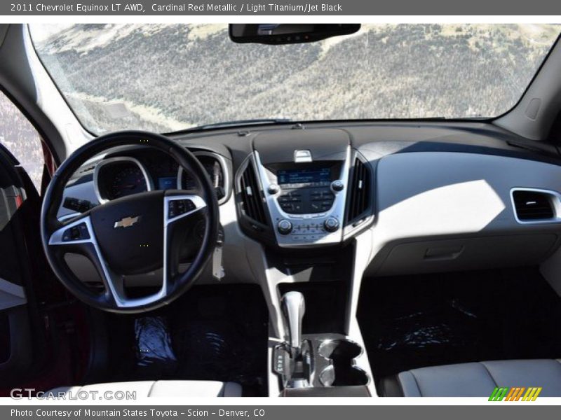 Cardinal Red Metallic / Light Titanium/Jet Black 2011 Chevrolet Equinox LT AWD