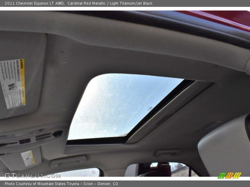 Cardinal Red Metallic / Light Titanium/Jet Black 2011 Chevrolet Equinox LT AWD