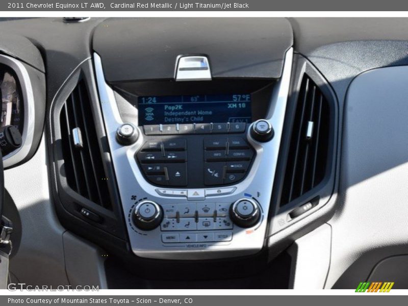 Cardinal Red Metallic / Light Titanium/Jet Black 2011 Chevrolet Equinox LT AWD