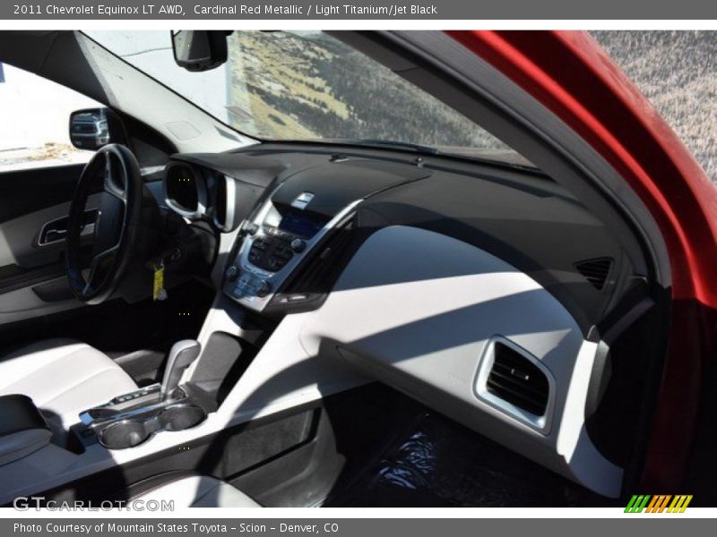 Cardinal Red Metallic / Light Titanium/Jet Black 2011 Chevrolet Equinox LT AWD