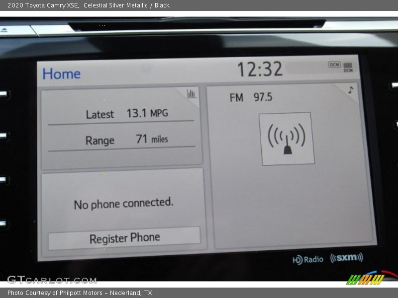 Celestial Silver Metallic / Black 2020 Toyota Camry XSE