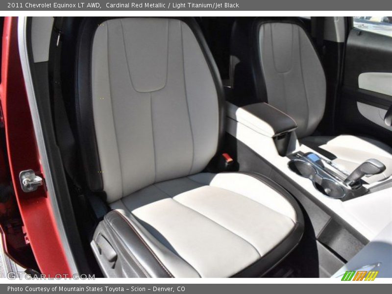 Cardinal Red Metallic / Light Titanium/Jet Black 2011 Chevrolet Equinox LT AWD