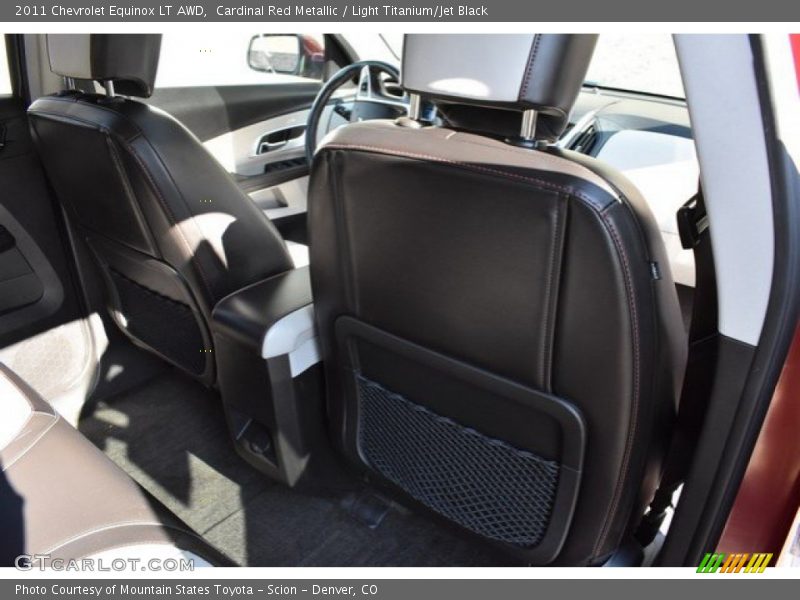 Cardinal Red Metallic / Light Titanium/Jet Black 2011 Chevrolet Equinox LT AWD