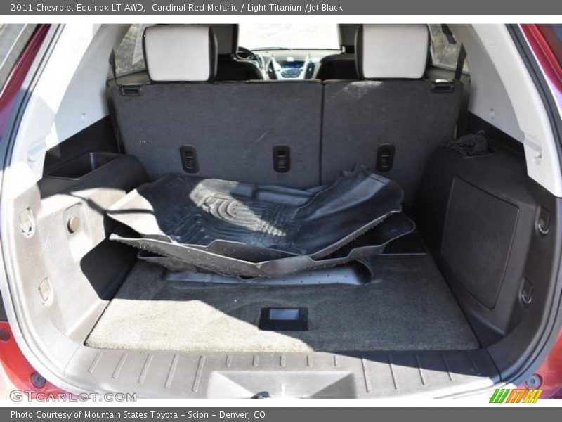 Cardinal Red Metallic / Light Titanium/Jet Black 2011 Chevrolet Equinox LT AWD