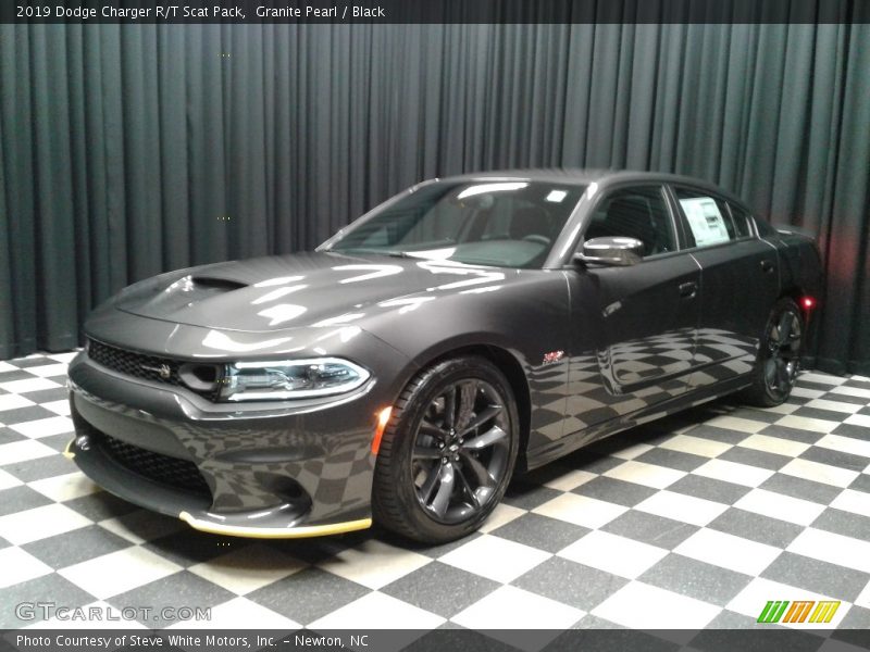 Granite Pearl / Black 2019 Dodge Charger R/T Scat Pack